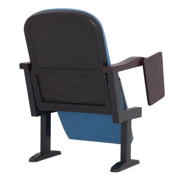 Conference chair, writing table, theater chair, arena chair, stadium chair.