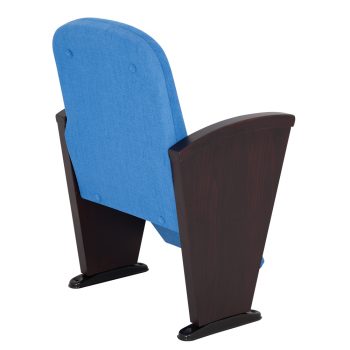 conference hall chair, wooden auditorium chair