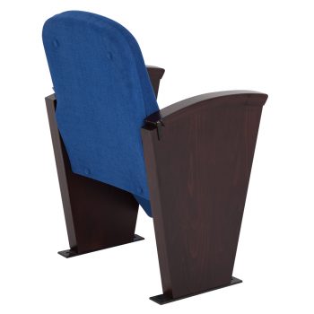 wooden armrest conference chair