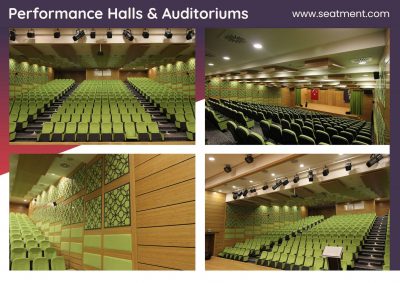 Auditorium Seating projects by seatment