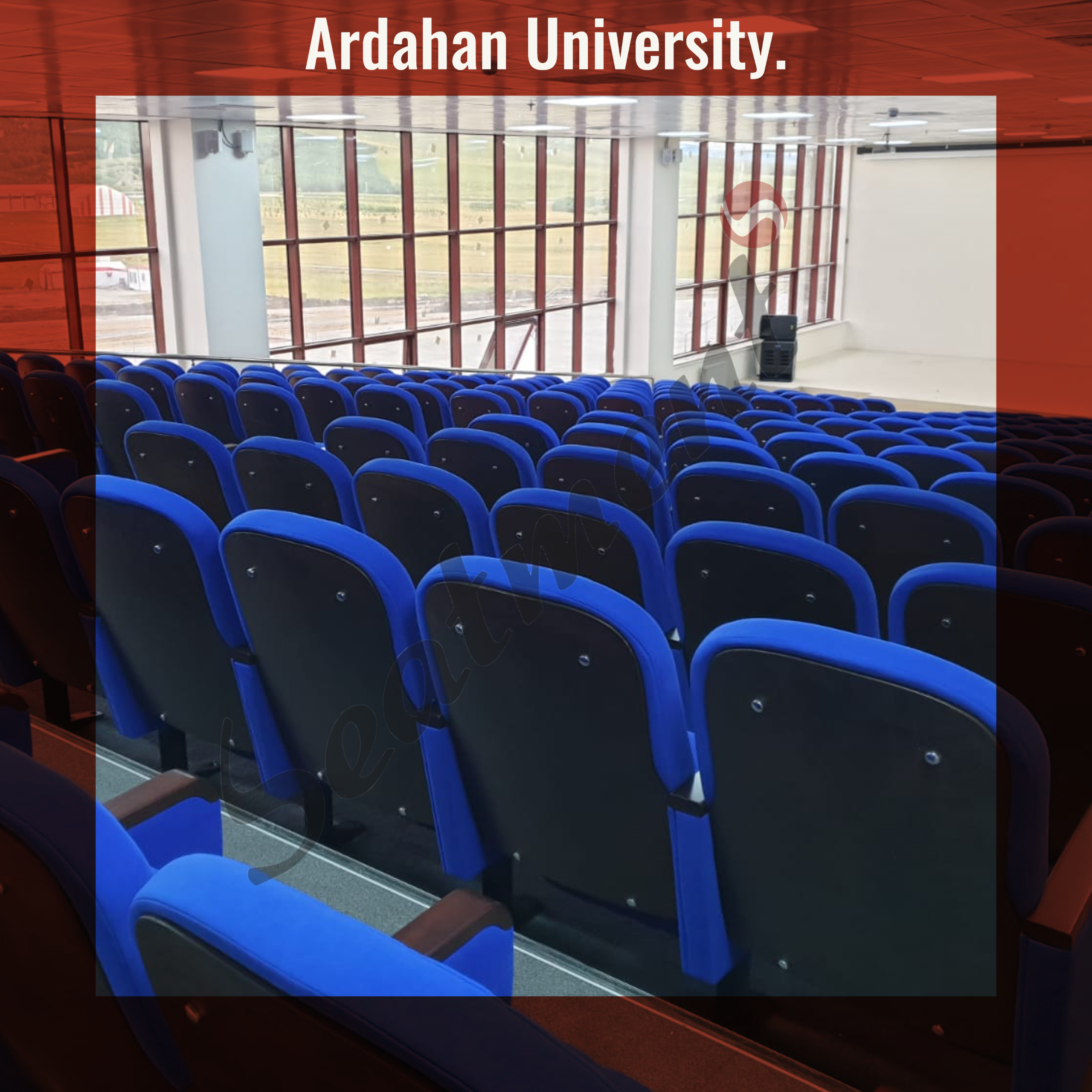 Lecture theatre, Lecture chair_auditorium_seating_Seatment